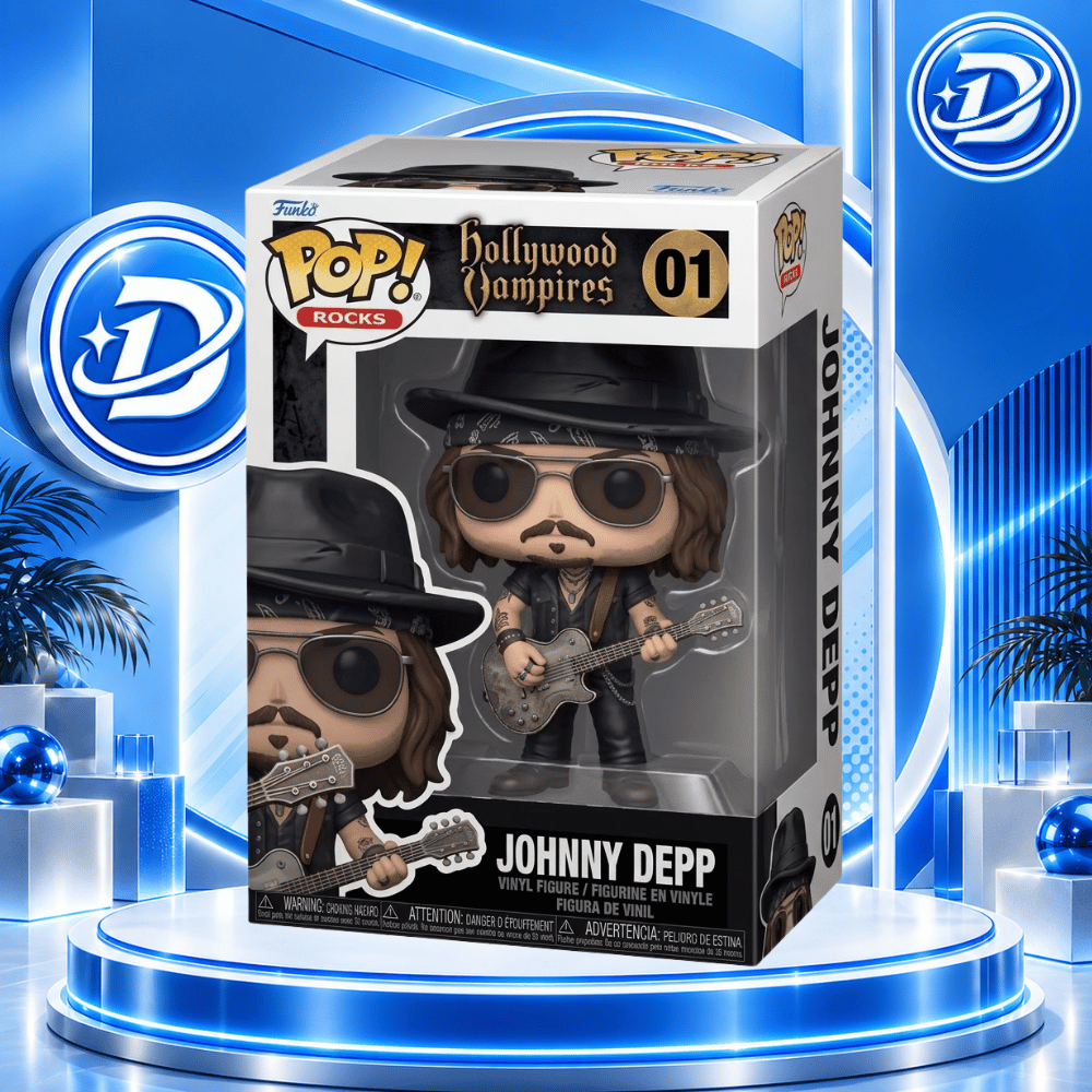 Funko Pop Rocks Johnny Depp Hollywood Vampires Figure 2026