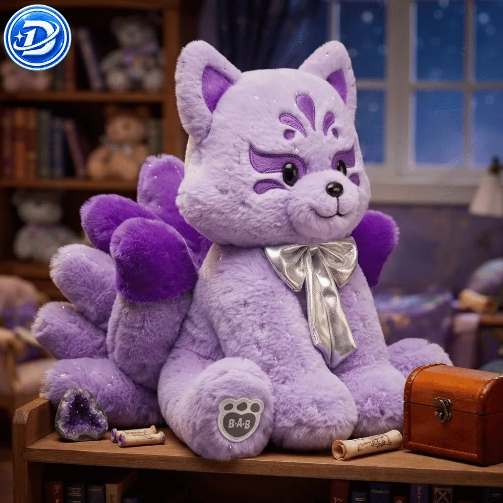 Nine-Tailed Kitsune Fox Plush Toy