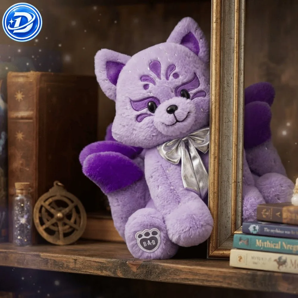 Nine-Tailed Kitsune Fox Plush Toy