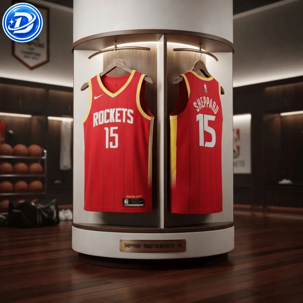 Houston Rockets Reed Sheppard Nike Icon Swingman Jersey Shirt 8 Houston Rockets Reed Sheppard Nike Icon Swingman Jersey Shirt 22
