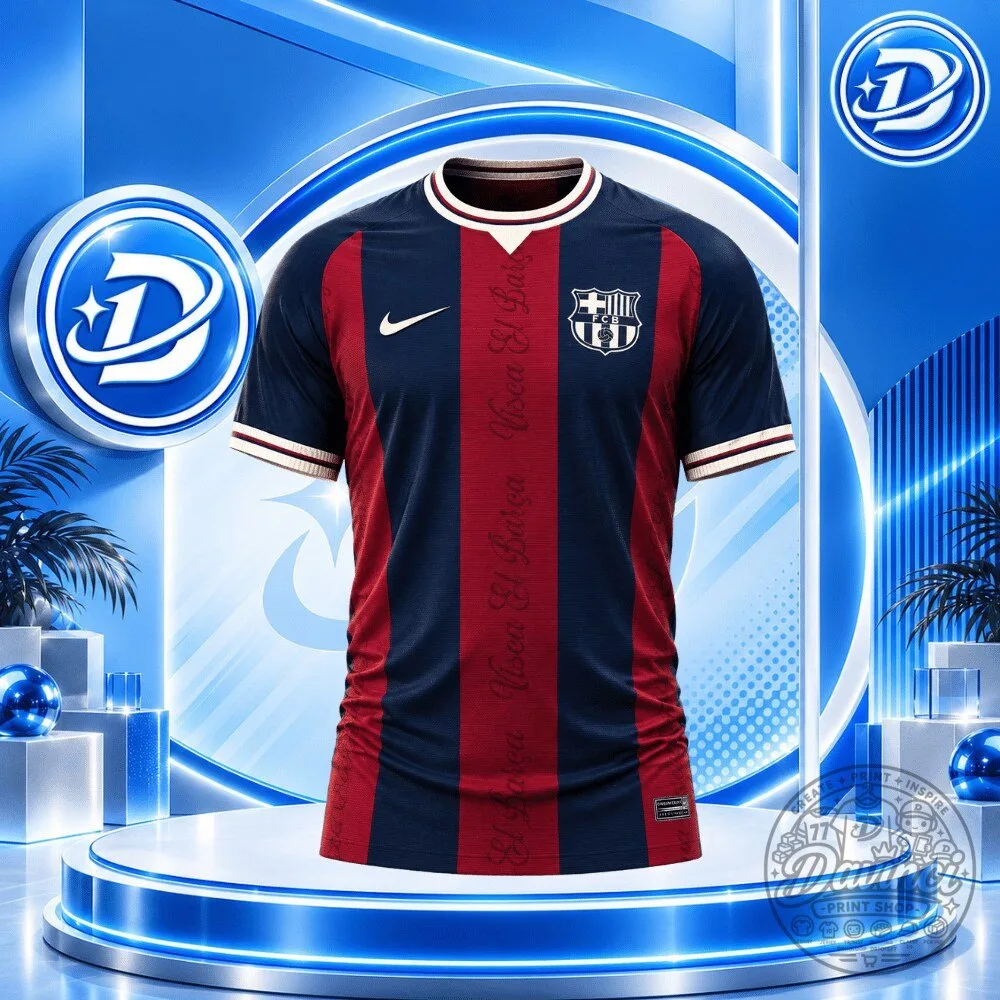 Nike x FC Barcelona Special Edition Retro Jersey Shirt