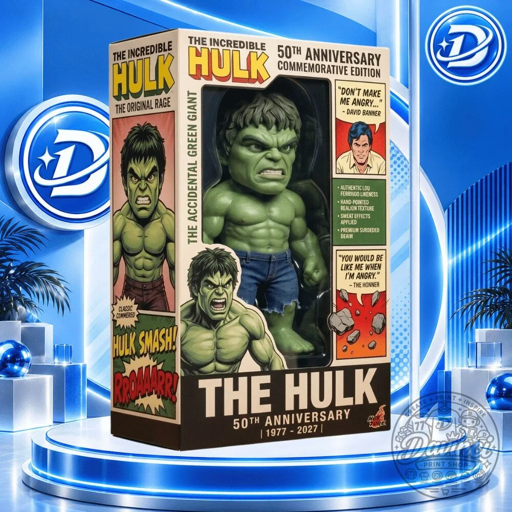 The Incredible Hulk 50th Anniversary Commemorative Edition Figure