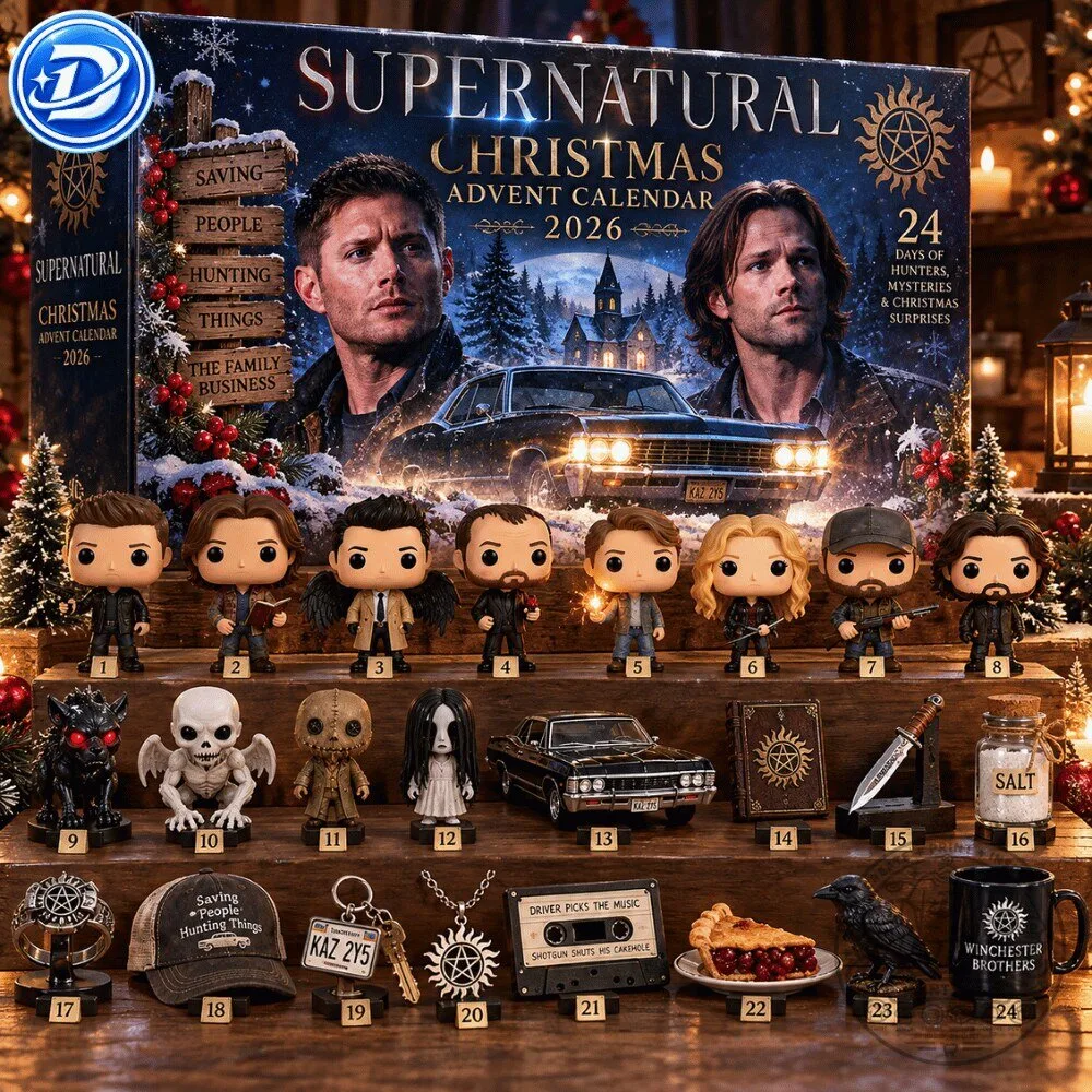 Supernatural Christmas Advent Calendar 2026 24 Days Of Hunters