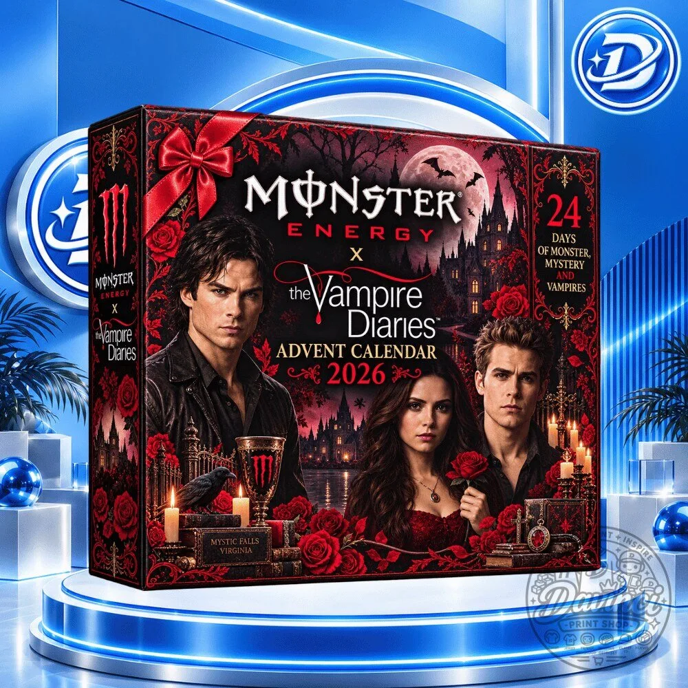 Monster Energy x The Vampire Diaries Advent Calendar 2026 24 Days of Monster, Mystery & Vampires