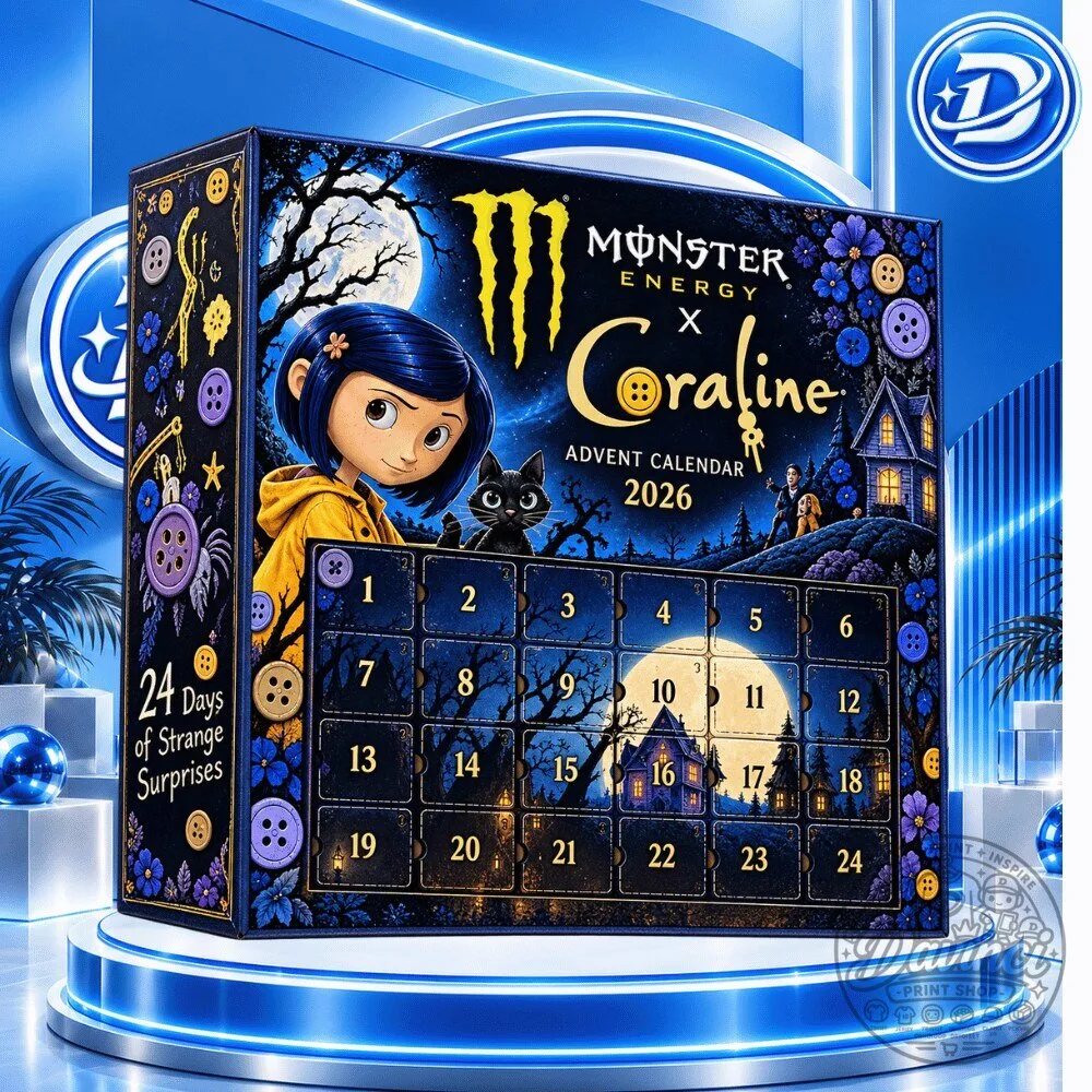 "Unboxing 2026's Ultimate Monster Energy Advent Calendars and Funko Pops" 3 Monster Energy x Coraline Advent Calendar 2026 24 Days of Strange Surprises