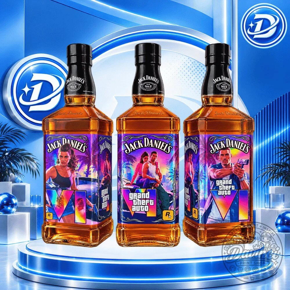 Jack Daniel's x Grand Theft Auto VI Vice City Whiskey Decanter Bottle Special Edition 2026