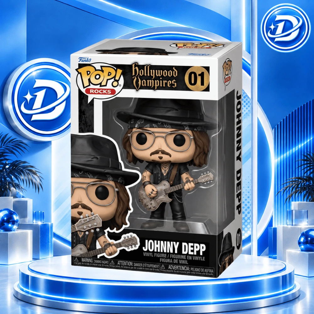 Funko Pop Rocks Johnny Depp Hollywood Vampires Figure 2026