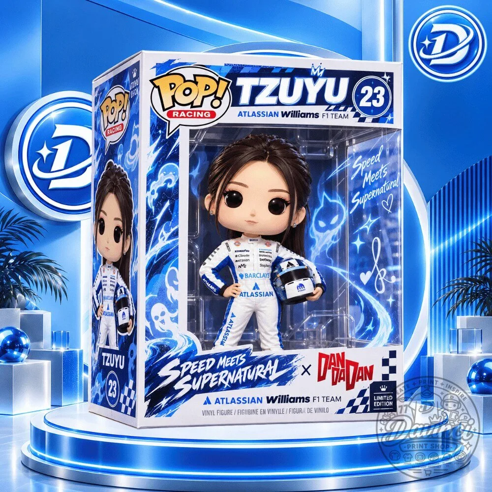 Atlassian Williams F1 Team x Dan Da Dan Speed Meets Supernatural Funko Pop! Tzuyu Figure