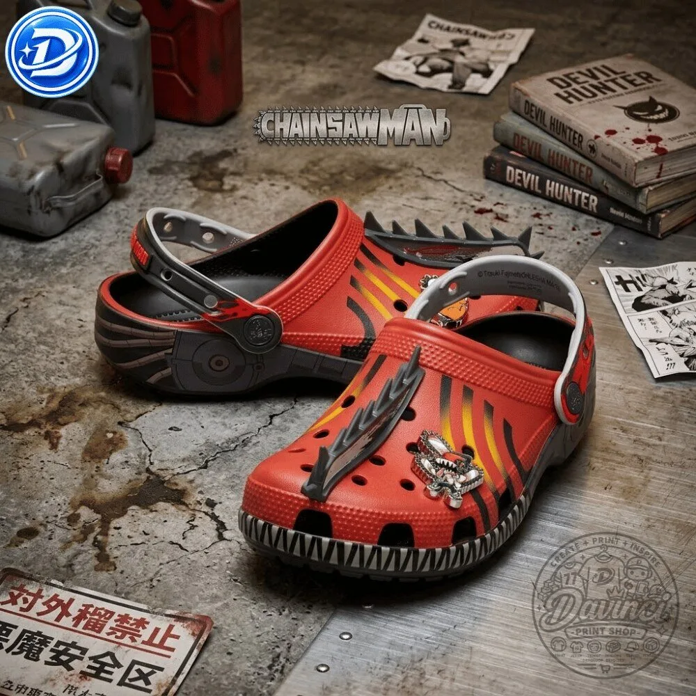 Chainsaw Man x Crocs Classic Clog Chainsaw Man Special Edition 8 Chainsaw Man x Crocs Classic Clog Chainsaw Man Special Edition