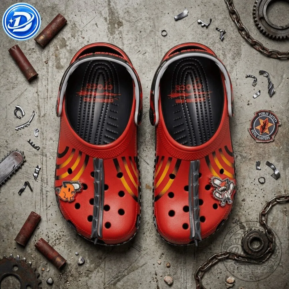 Chainsaw Man x Crocs Classic Clog Chainsaw Man Special Edition 10 Chainsaw Man x Crocs Classic Clog Chainsaw Man Special Edition