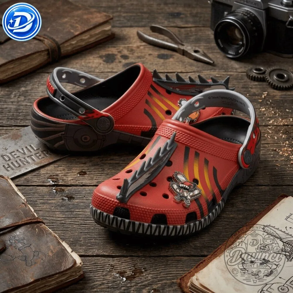 Chainsaw Man x Crocs Classic Clog Chainsaw Man Special Edition 11 Chainsaw Man x Crocs Classic Clog Chainsaw Man Special Edition