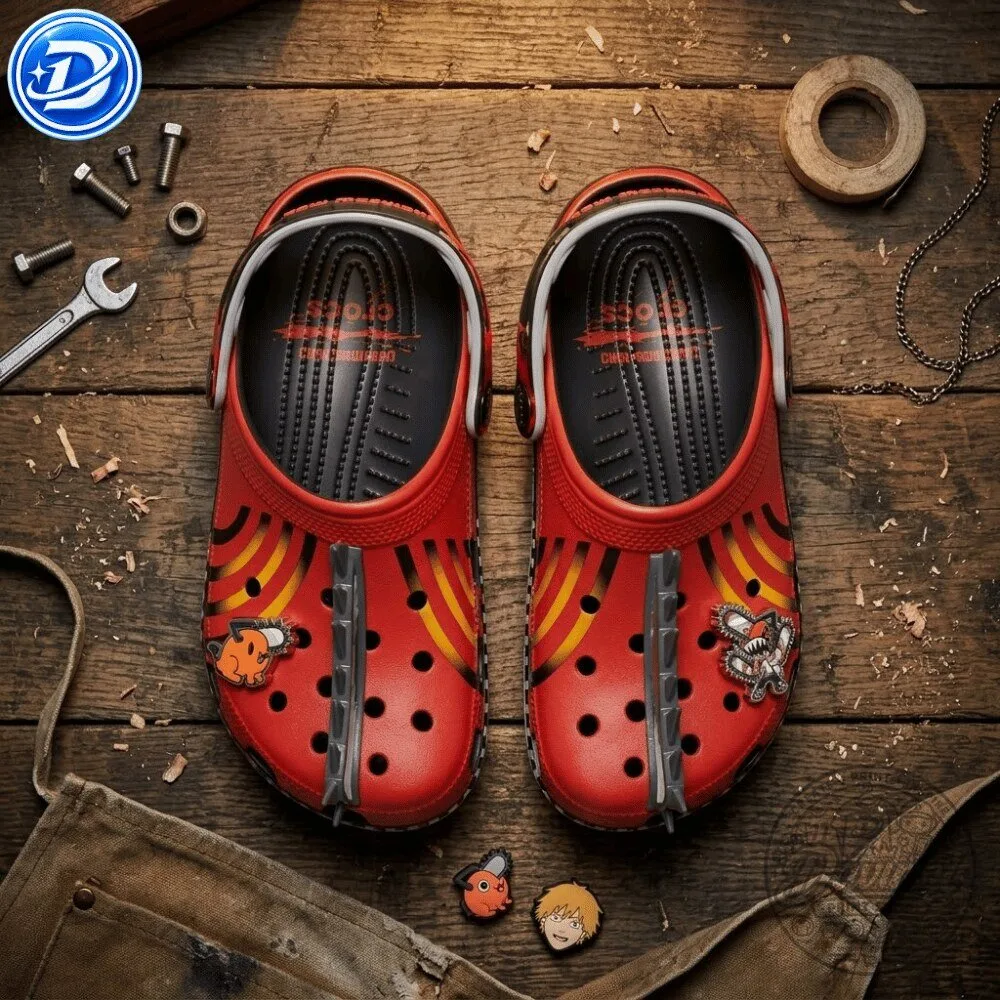 Chainsaw Man x Crocs Classic Clog Chainsaw Man Special Edition 13 Chainsaw Man x Crocs Classic Clog Chainsaw Man Special Edition