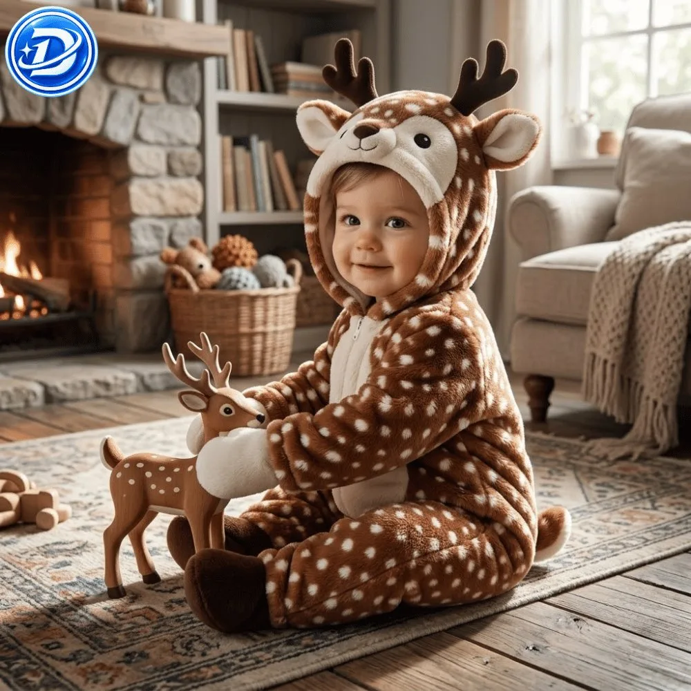 Underwraps Fawn Baby Deer Costume 13 Underwraps Fawn Baby Deer Costume