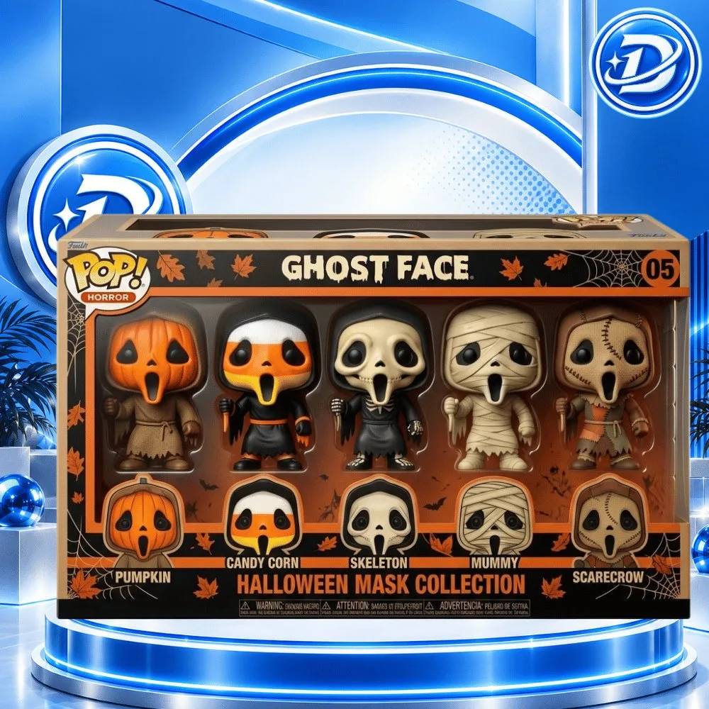 Funko Pop! 5-pack Ghost Face Halloween Mask Collection Figures