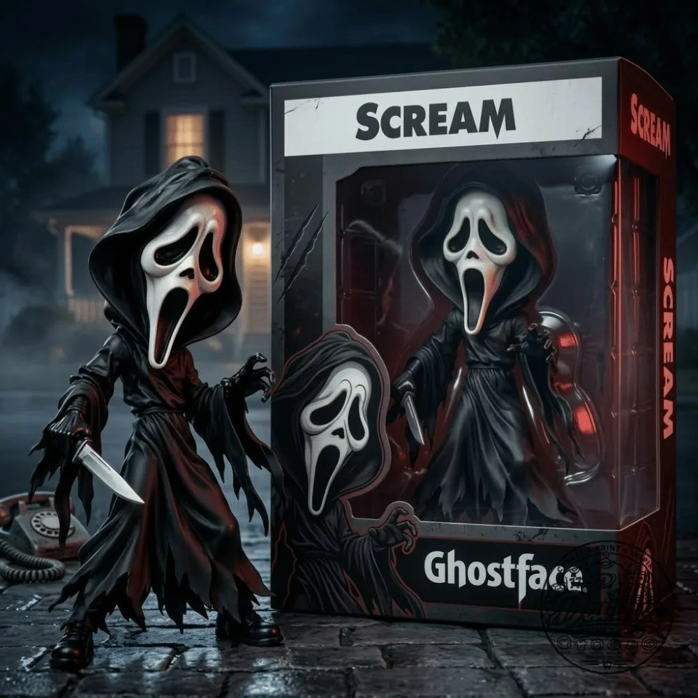 Scream Ghost Face Mystery Mini Vinyl Figures 8 Scream Ghost Face Mystery Mini Vinyl Figures