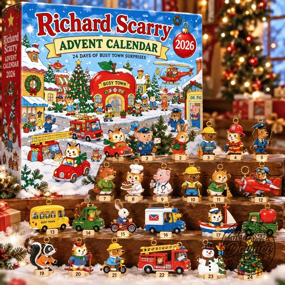 Richard Scarry Advent Calendar 2026 Special 7 Richard Scarry Advent Calendar 2026 Special