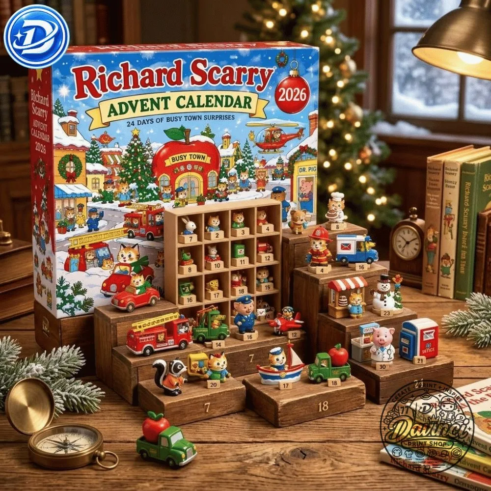 Richard Scarry Advent Calendar 2026 Special 8 Richard Scarry Advent Calendar 2026 Special