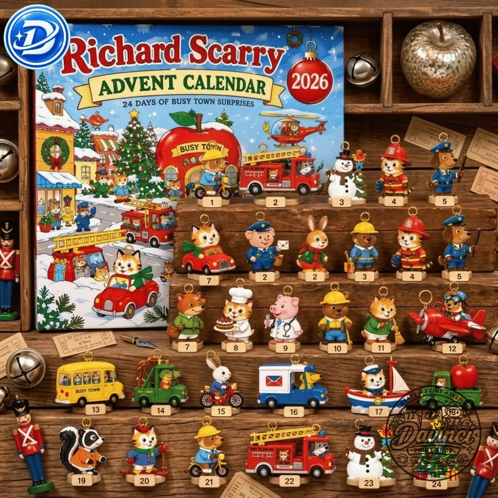 Richard Scarry Advent Calendar 2026 Special 9 Richard Scarry Advent Calendar 2026 Special
