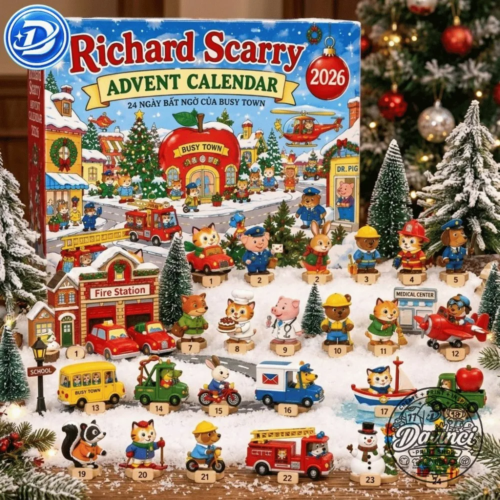 Richard Scarry Advent Calendar 2026 Special 10 Richard Scarry Advent Calendar 2026 Special