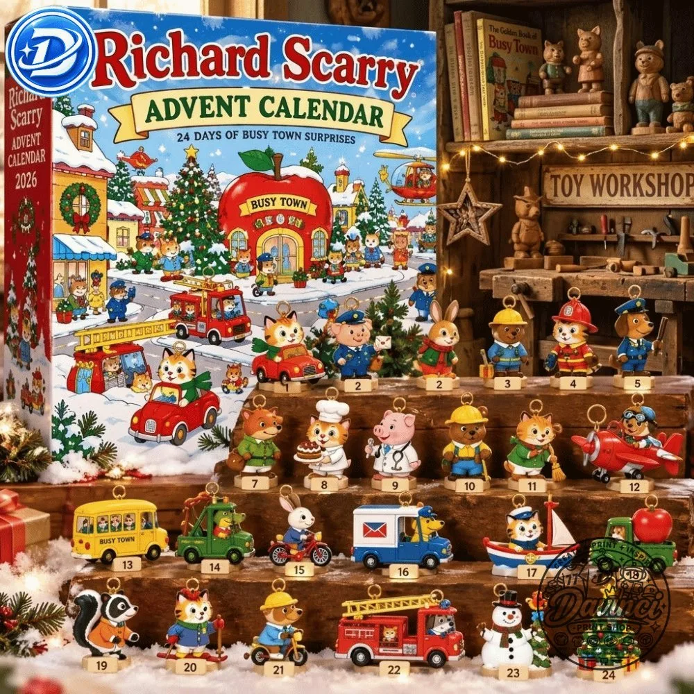 Richard Scarry Advent Calendar 2026 Special 13 Richard Scarry Advent Calendar 2026 Special