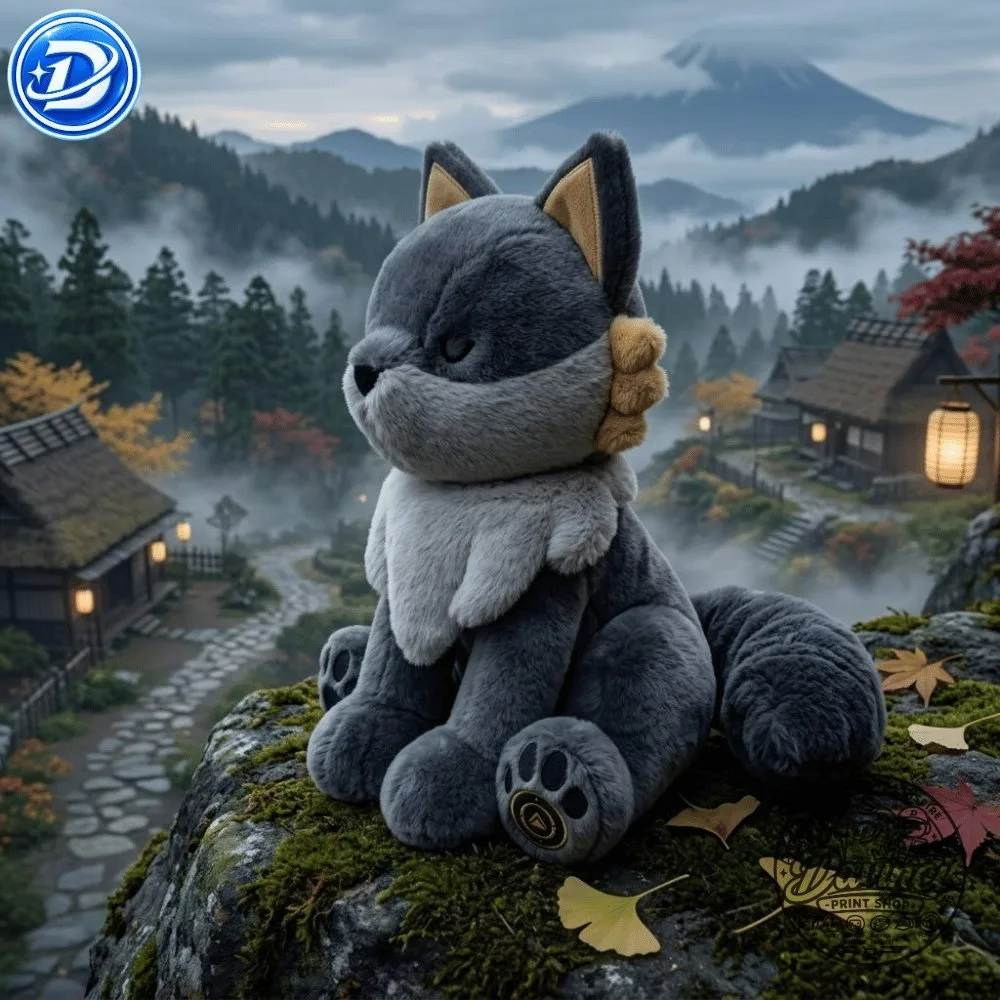 Ghost of Yotei From One Ghost To Another Fox Plush Toy 9 Ghost of Yotei From One Ghost To Another Fox Plush Toy