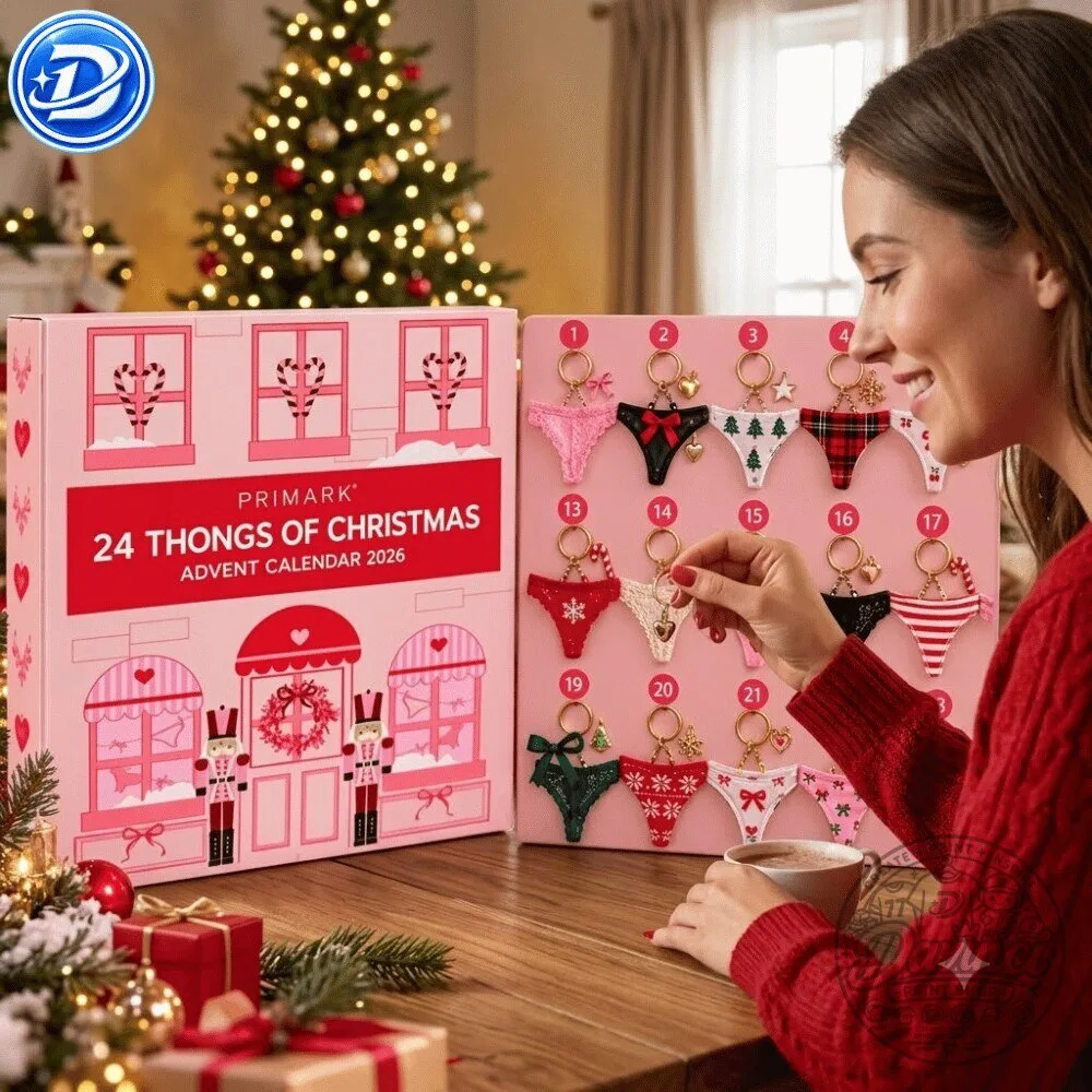 Primark 24 Thongs of Christmas Advent Calendar 2026 Special 8 Primark 24 Thongs of Christmas Advent Calendar 2026 Special