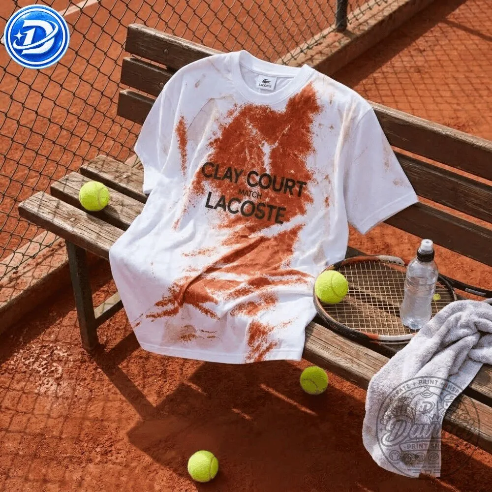 CLAY COURT Lacoste T Shirt 8 CLAY COURT Lacoste T Shirt