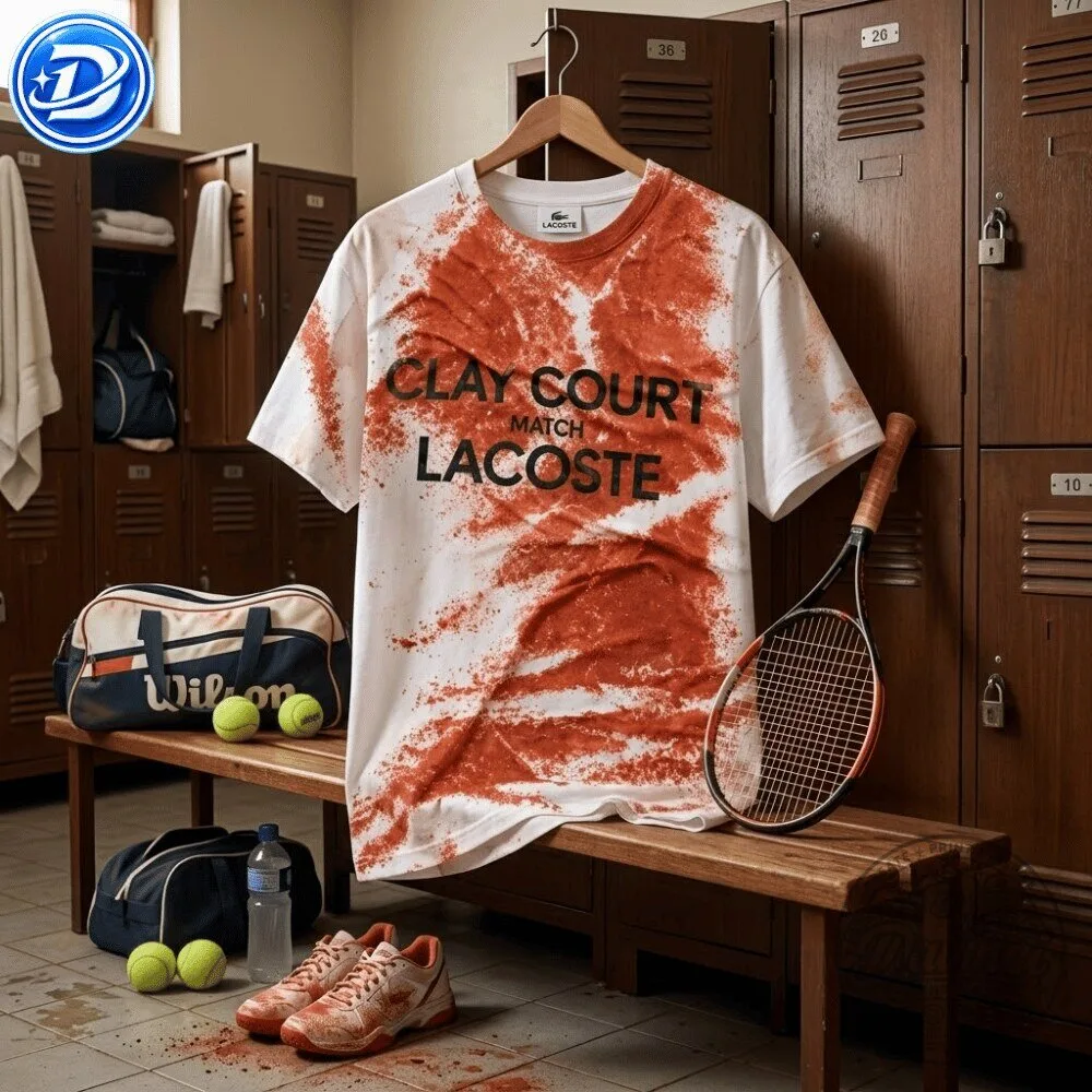 CLAY COURT Lacoste T Shirt 10 CLAY COURT Lacoste T Shirt