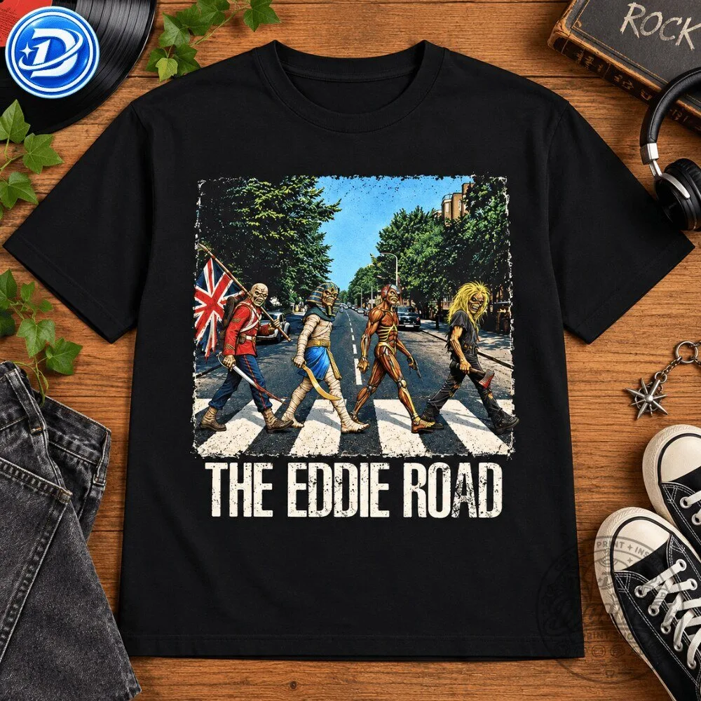 Iron Maiden The Eddie Road T Shirt 2026 11